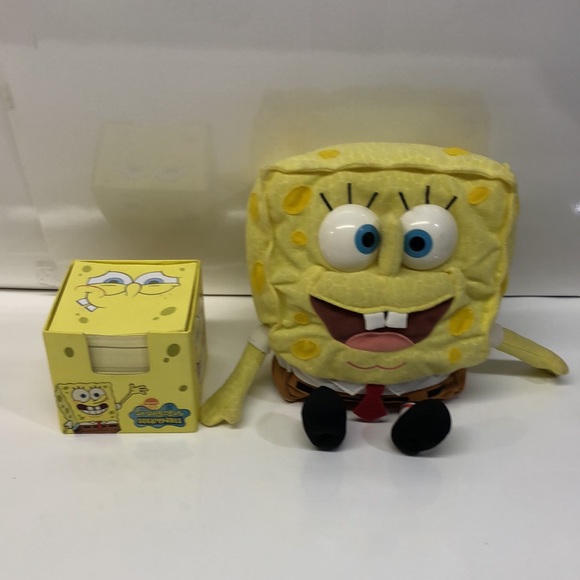 SpongeBob Squarepants toy & Note paper - Picture 1 of 16